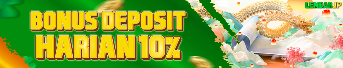 BONUS DEPOSIT HARIAN 10%